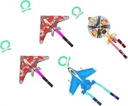 Abaodam 3sets Mini Cartoon Kite Children Flying Toys Outdoor Toys Children’s Toys Childrens Toys Kites for Ages 8-12 Outdoor Play Toys for Children Kite Outdoor Kite for 4pcs*3