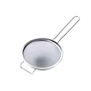 Stainless Steel Screen Mesh Strainer Spoon Filter Colander Sieve Filter Sifter Oil Skimmer Kitchen Tools Large Size