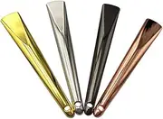 AKOAK 4 Pcs Mini Cosmetics Metal Spoon Zinc Alloy Eye Cream Stick Eye Cream applicator Beauty Cosmetics Separate Dig Spoon