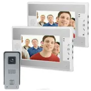 7" Video Door Phone Intercom Doorbell Home Security Camera Monitor Night Vision