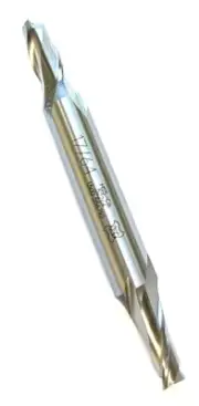 17/64" 2 FLUTE DOUBLE END COBALT END MILL - CENTER CUTTING - OSG #5226400