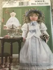 VOGUE DOLL COLLECTION SEWING PATTERN 7867 18" VINTAGE STYLE DOLL CLOTHES UNCUT