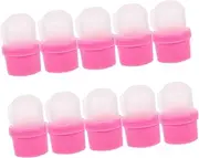 Generic 20pcs Manicure Remover Set White Marker Pen Pet Nail Polish Tape White Nail Polish Cleaning Tools Nail Kits Clear Nail Polish Nail Tools for Nail Art Finger Sleeves شطاف