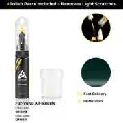 Touch Up Paint For Volvo All Models 91028 Green With Polish Paste