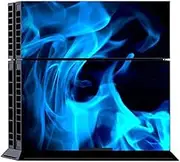 Vinyl Skin Sticker for Playstation 4, Blue Wave PS4 Console and Controllers Skins Wrap Vinyl Sticker Decal Cover