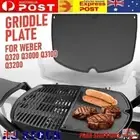 BBQ HALF GRIDDLE PLATE for Weber FAMILY Q320, Q3000, Q3100, Q3200 Series NEW