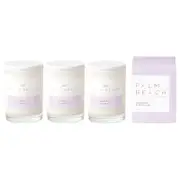 Palm Beach Collection 3 Pack Mini Candles Jasmine & Cedar 90g