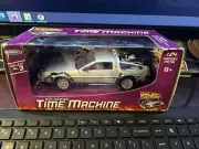 Welly Back to the Future Delorean Time Machine 1/24 Damaged Clear Plastic