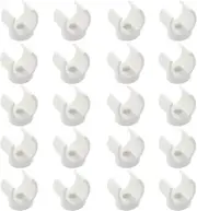1 Inch PEX Pipe Clamps 50 Pcs, 25Mm PVC Pipe Holder, Plastic U-Hook PEX Pipe Sup