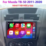 4+64 Wireless CarPlay Android Head Unit Car Radio For Mazda BT-50 2011-2020 (for: Mazda)