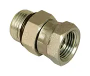 Apache 39005875 Steel Universal Hydraulic Adapter 5/8 Male x 1/2 Female in.
