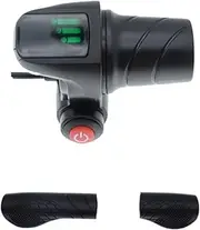 Szwaldaper Electric Car Handle Accessories，for 48V Power Display Lithium Battery Driving on Behalf of Folding Electric Car Accelerator Handle Electric Scooter Display Screen(Button B)