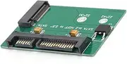 M.2 NGFF to SATA3 Adapter, 2242 HalfHeight M.2 NGFF SSD to 2.5 Inch SATA3 Converter, Low Profile PCB Adapter for Computer Laptop