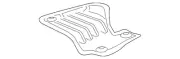 Genuine Acura 2019-2021 Acura RDX - Plate R Muffler Baffle 74654-TJB-A00