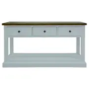 Norah Console Table 140cm32 Drawer Solid Acacia Timber Wood