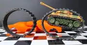 2 FOAM TANK Tracks Diamondback Traxx Treads for Schaper Stomper *see desc.
