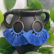 3” Bronze-tone Earring Set Bohemian Retro Drop Dangle New Free Ship A1145