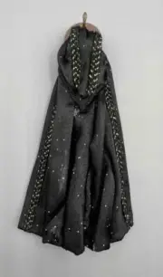 MINIATURE DOLLHOUSE 1:12 SCALE - HALLOWEEN WITCHES/WIZARD CAPE ON HOOK - 714C