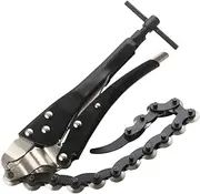 Exhaust Cutter | Black Lock-Grip Pliers Tailpipe Cutter - Exhaust Tube Chain Cutter, Pipe Fitting Wrench Tool, Muffler Pipe Cutter for Exhaust Piping Systems