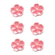 CHOOLD Elegant Cherry Blossom Ceramic Chopsticks Rest Rack Dinner Spoon Stand...