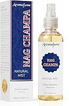Aromafume Nag Champa Natural Mist Spray | 100 ml / 3.3 fl oz | Sandalwood, Jasmine, Ylang Ylang & Champa Flower Extracts | Meditation & Rituals | Non-Alcoholic, Non-Toxic & Vegan