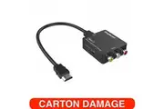 Simplecom Male HDMI 1080P to Female Composite CM413 Video Converter AV CVBS 3RCA
