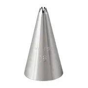 Wilton Stainless Steel #16 Open Star Piping Tip Icing Decorating Nozzle Silver