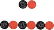 8 Pcs Air Fryer Pad Accessory Tray Toaster Oven Liner Nonstick Bakeware Reusable Air Fryer Liner Air Fryer Parchment Paper Steamed Bun Mat Reusable Air Fryer Mat Tray for Air Fryer(Assorted Colorx4pcs