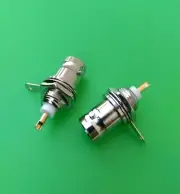 (2 PCS) BNC Female Bulkhead Connector - USA Seller