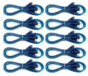 10 MK AUDIO 20' RCA Stereo Plug Cable 2 Male to 2 Male Car Stereo Marine Home Au
