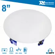 Power Dynamics NCSS8 Low Profile Ceiling Speaker 2-way 8" Inch White