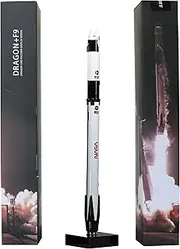 wltk Space X Falcon 9 + Dragon 1/233 Diecast Rocket Model