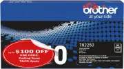 Genuine Brother TN-2250 HY Toner DCP-7060D MFC7360N DCP-7065DN MFC-7860DW 2.5K
