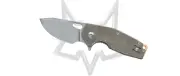 Fox Knives Suru FX-526LI-MOD Micarta Stonewashed M398 Pocket Knife Stainless