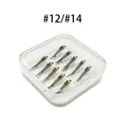 10Pcs Lure Baits Lifelike Simulation Lightweight Fishing Hooks for White Perch