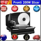 200W Pronti Electric Meat Slicer- Food Cheese Processor Vegetable Kitchen Deli