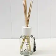 Reed Room Diffuser I with Reed Sticks I Toxin-Free Freshener I Long-Lasting Scent I Refreshing Aroma for Office, Home, Hotel – 300ML (Red Rose)