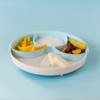 在飛比找momo購物網優惠-【Miniware】天然聚乳酸分隔餐盤組(兒童 幼兒 min