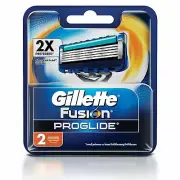 Gillette Fusion Proglide Flex Ball Manual Shaving Razor Blades - 2 Cartridges