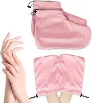 Hand Moisturizing Gloves,Moisturizing Hand Gloves - Elastic Opening Breathable Soft Foot Covers Set for Warming Hydrating Cream Sleeping Heated Ladies