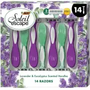BIC Soleil Escape 3 Blade Disposable Razors (14 ct.)