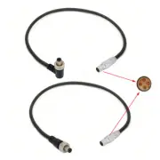 DJI Ronin 2 power 6pin male to dc2.5 for ATOMOS,SMAII HD 702 TOUCH monitor cable