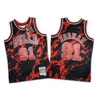 在飛比找蝦皮購物優惠-Mitchell & Ness NBA 芝加哥公牛隊 Den