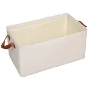 Storage Bin with Handle Foldable Clothes Storage Basket Toys Storage Basket