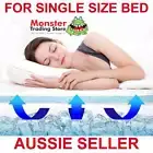 ROYAL COMFORT GELTECH GEL INFUSED HIGH DENSTiY MEMORY FOAM MATTRESS TOPPER SINGL