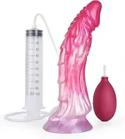 HCUDFN BDSM Squirting Dildo with Suction Cup Silicone Penis Dildos, Water Spray Function Dildo, Anal Plug Animal Dildos Sex Toys for Woman