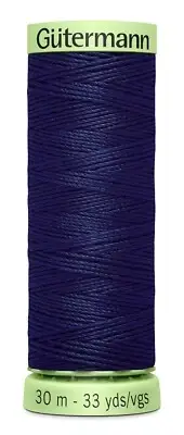 Gutermann 30H-272 Topstitch Heavy-Duty Thread 33yd-Navy