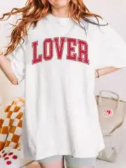 LOVER Classic Round Neck Half Sleeve Tee
