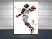 Anthony Edwards, Minnesota Timberwolves, Poster Print or Gallery Canvas Wrap