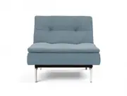Dublexo chair with chrome leg - innovation living
